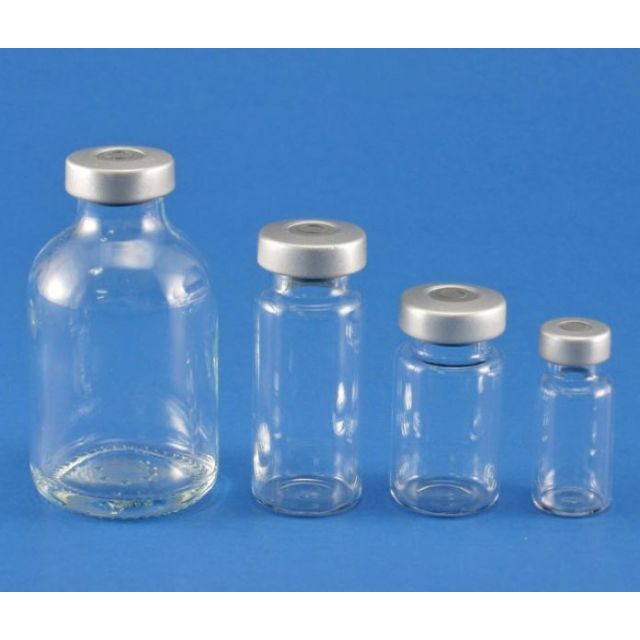 #7612 EMPTY STERILE GLASS VIALS 100ML  12/PK - TRX7612