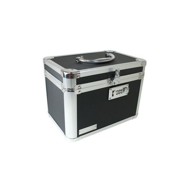 COMBINATION LOCKING SECURITY BOX - BLACK - VZ01004