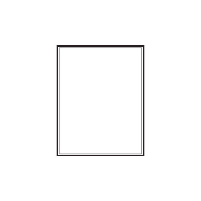 BLANK WHITE LASER LABELS 8-1/2 X 11 - 1-UP