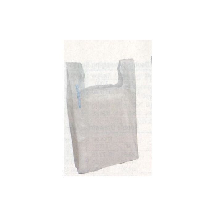 T-SHIRT BAG - HIGH DENSITY - 12 X 7 X 23 - WHITE - 5 MIL - 12-34W