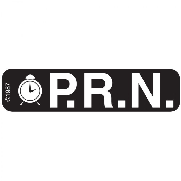 WARNING LABEL - 1-9/16 X 3/8 - PRN - 1344