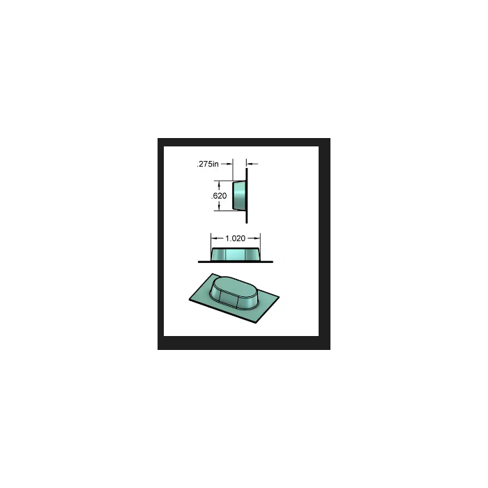 BLISTER - 28 DAY SINGLE DOSE - PVC - SMALL - 1000/CASE - 200-28S-PVC