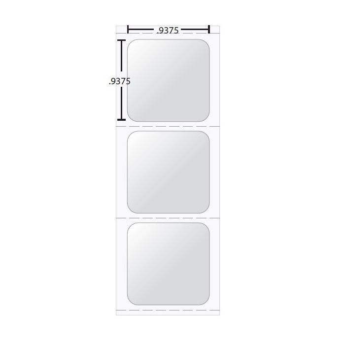 82880 LABEL KIT  TT 15/16 X 15/16 - 82880
