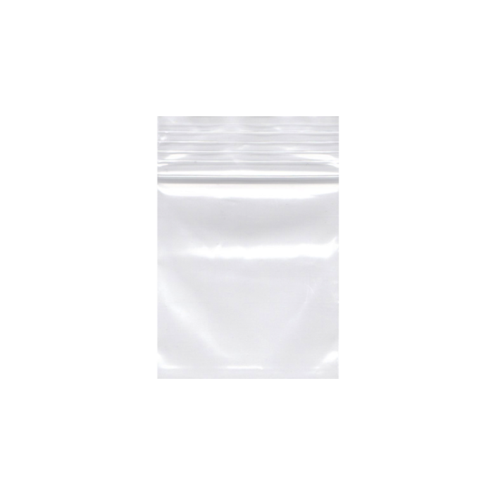 RECLOSABLE ZIP BAG - 2 X 2 - 2 MIL - 1000/CASE - A12