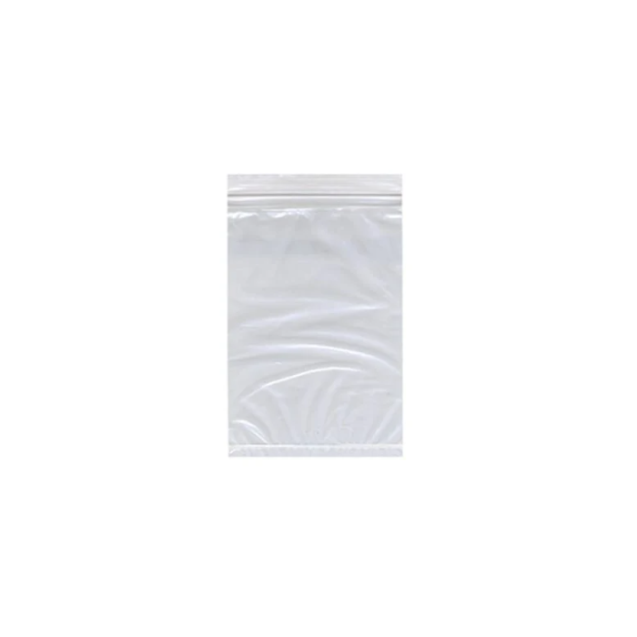RECLOSABLE ZIP BAG - 4 X 4 - 2 MIL - 1000/CASE - A18