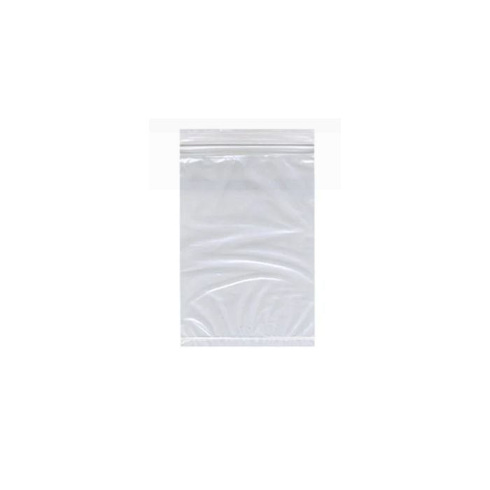 RECLOSABLE ZIP BAG - 5 X 7 - 2 MIL - 1000/CASE - A21