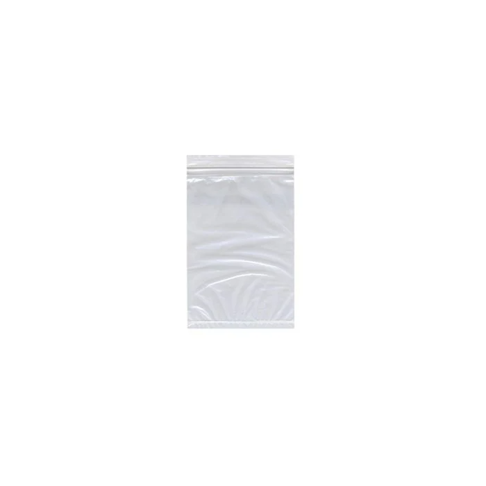 RECLOSABLE ZIP BAG - 3 X 6 - 2 MIL - 1000/CASE - A36
