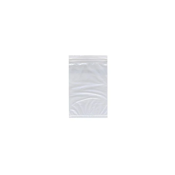 RECLOSABLE ZIP BAG - 3 X 10 - 2 MIL - 1000/CASE - A44