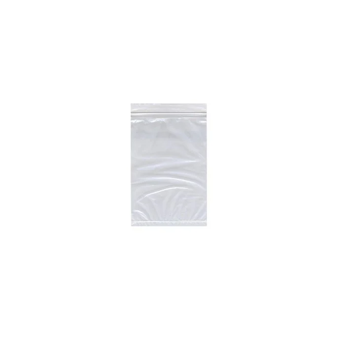 RECLOSABLE ZIP BAG - 5 X 5 - 2 MIL - 1000/CASE