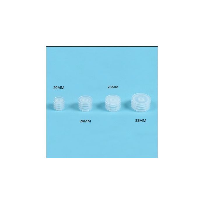 PRESS-IN BOTTLE ADAPTER PLUG - 20MM - 100/PACK - ADAPTER20MM