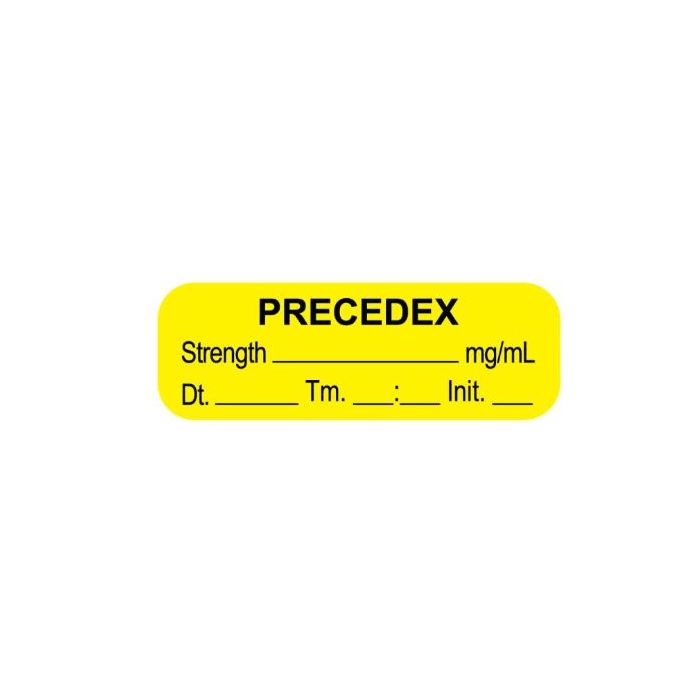 LABEL PRECEDEX MG/ML 1-1/2 X 1/2