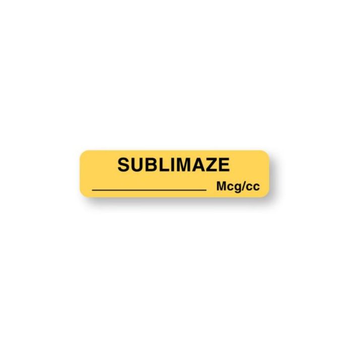 AM129 LABEL SUBLIMAZE - AM129-J
