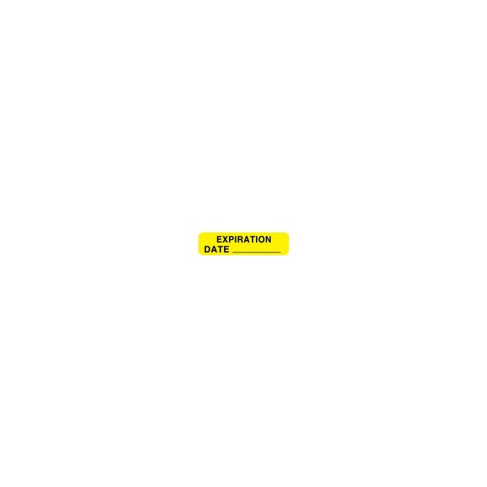 LABEL EXPIRATION DATE 1 1/4 X 5/16 - AM247