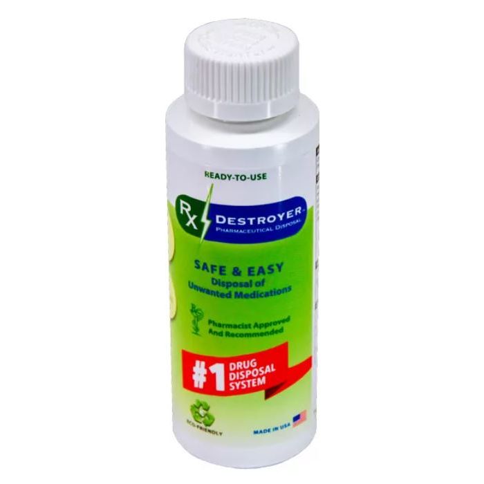 RX DESTROYER - INSTANT DRUG DISPOSAL SYSTEM - 4 OZ