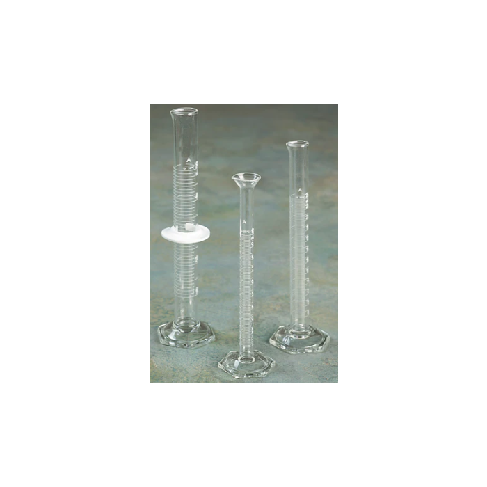 GRADUATED CYLINDER - DOUBLE-SCALE - 250 ML