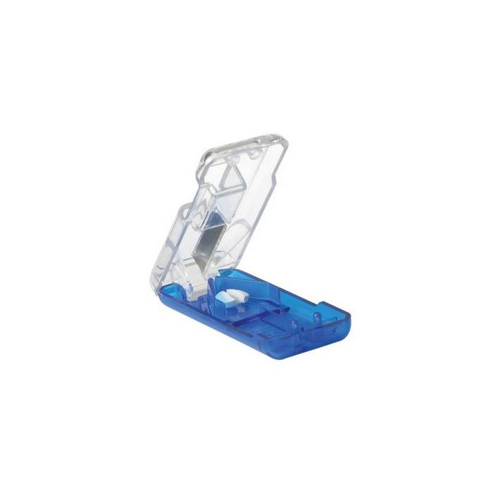 PILL CUTTER/SPLITTER WITH DISPENSER - POCKET SIZE - AP67755