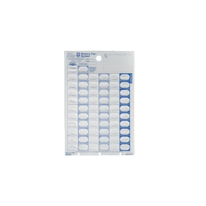 CARD - 62 DAY UNIT DOSE - 500/CASE