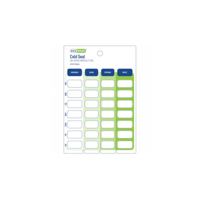 CARD - 28 DOSE UNIT DOSE - XXL - 250/CASE - AP97612