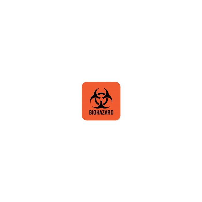 LABEL BIOHAZARD 1X1 - BH002