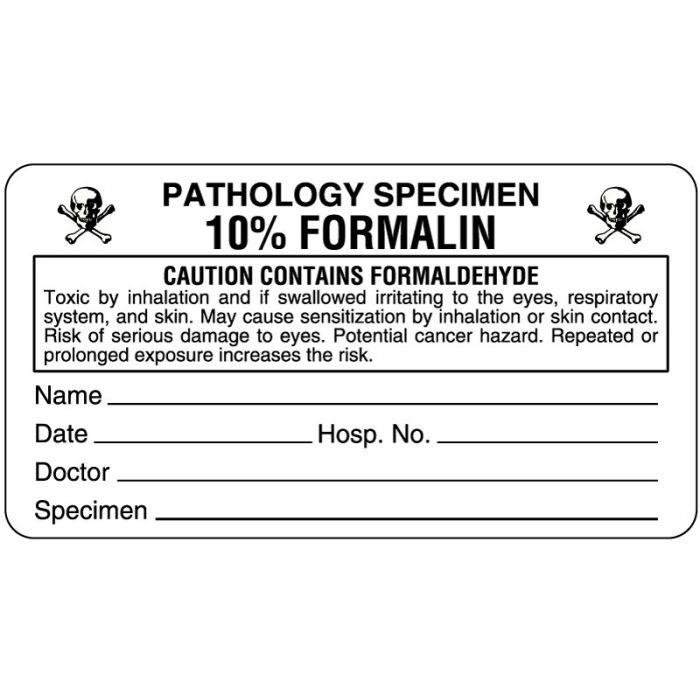 LABEL PATHOLOGY SPECIMEN - CL310