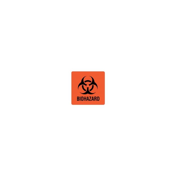 LABEL BIOHAZARD  3 X 3 - CL404