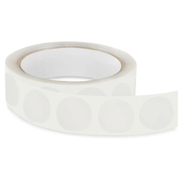 LABEL - 1 CIRCLE - CLEAR - CR1-CLEAR