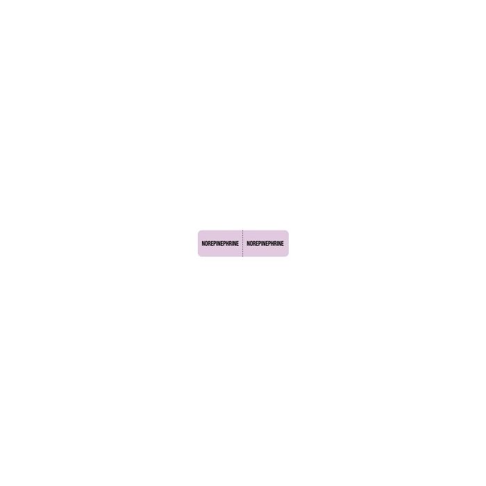 LABEL NOREPINEPHRINE IV LINE ID - CU1201