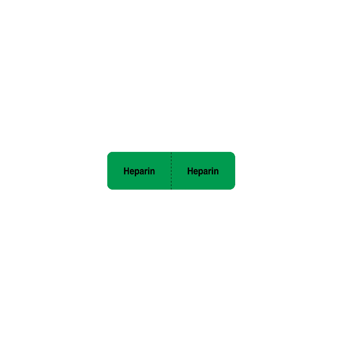 LABEL HEPARIN IV LINE ID - CU249