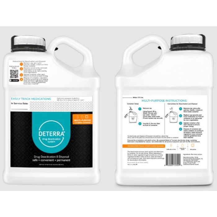 DRUG DISPOSAL - MULTI-PURPOSE - 10 GAL - D7049-1