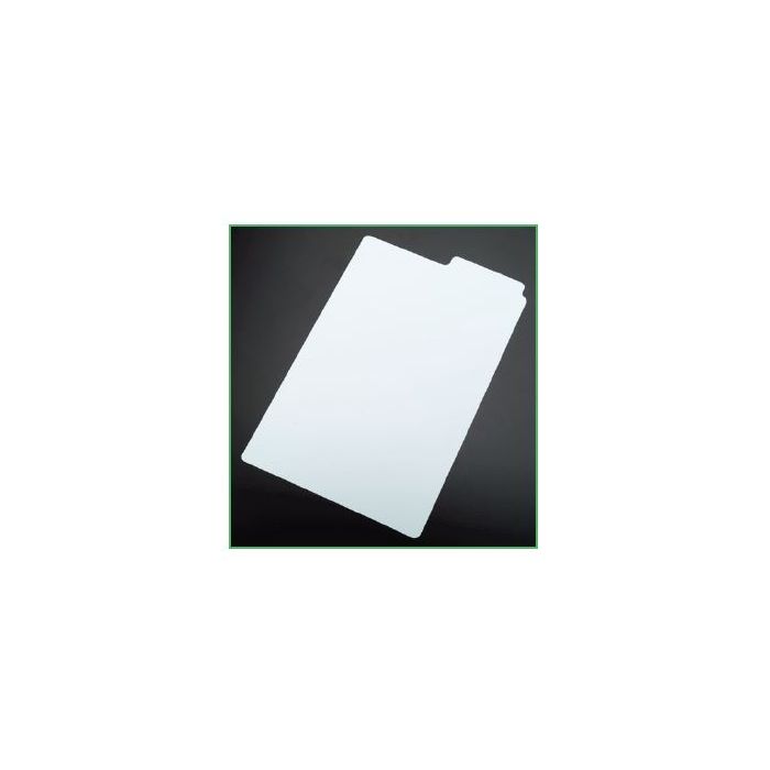 BOX CARD - PATIENT DIVIDER - W/TAB - PLASTIC - WHITE - DC-670-06