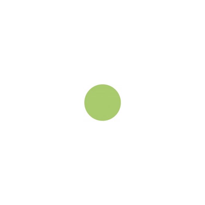 LABEL - CIRCLE - 1/2 DIA - FL GREEN PAPER - 1000 LABELS/ROLL