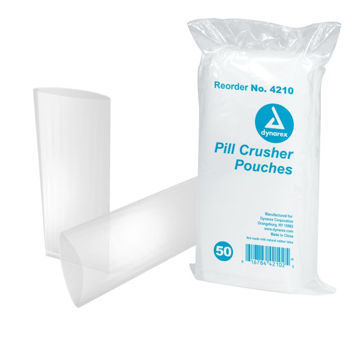POUCHES - PILL/TABLET CRUSHER - 2 X 4-1/2 - DX4210