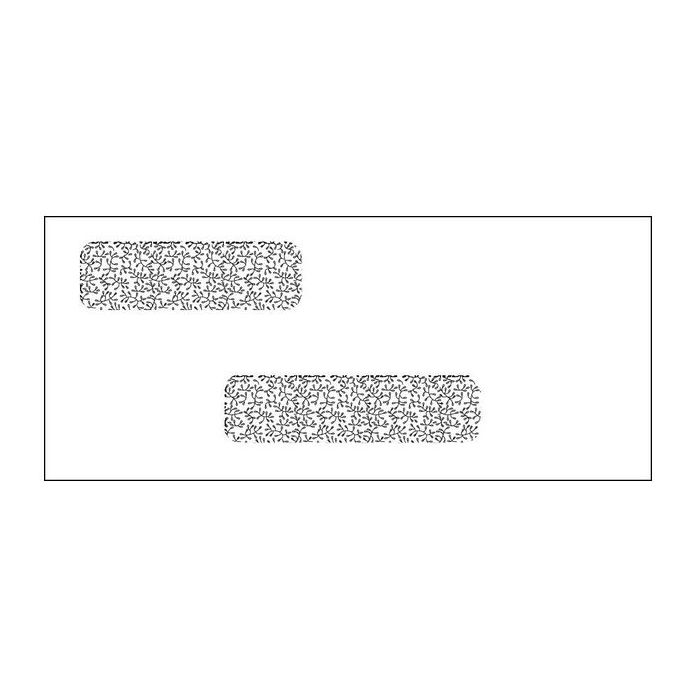 ENVELOPE - DOUBLE WINDOW - SELF SEALING FOR RX30 AND QS1 LASER STATEMENTS - ENVIN301SS