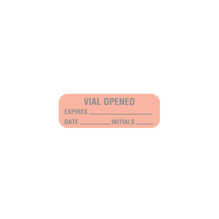 LABEL VIAL OPENED - FP294