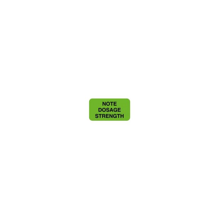 LABEL - 1-5/8 X 7/8 - NOTE DOSAGE STRENGTH - FP737