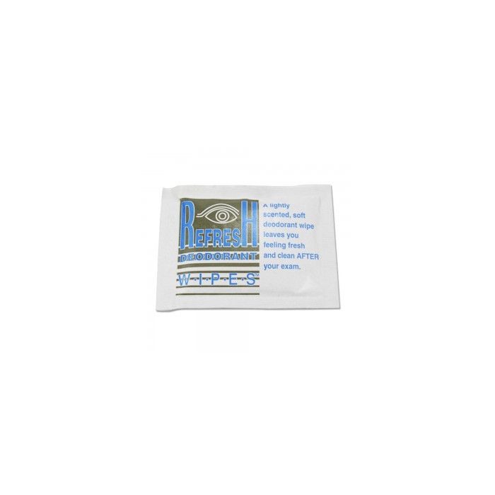 REFRESH DEODORANT MAMMOGRAPHY PATIENT WIPE - FVSTJ911