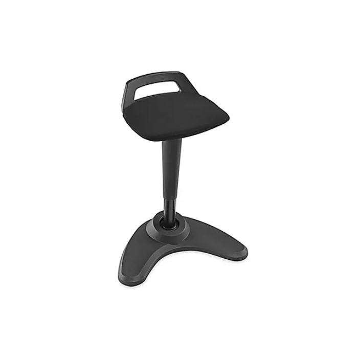 H-7055BL FABRIC OFFICE SIT/STAND STOOL