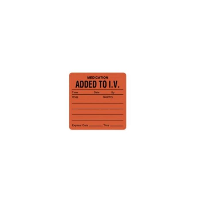 LABEL MEDICATION ADDED - HH207