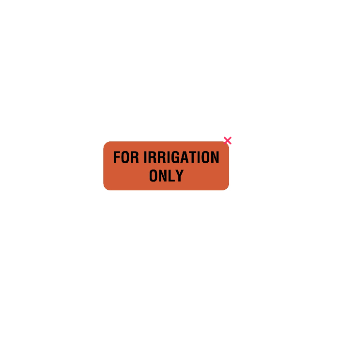 LABEL FOR IRRIGATION ONLY - HN282