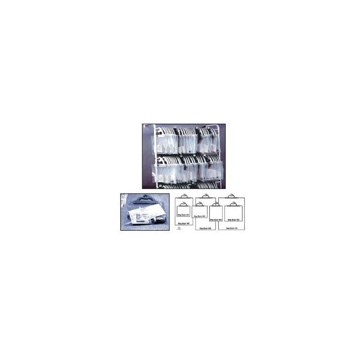 RETRIEVAL SYSTEM - HANGING BAGS - 16 X 25 - 10/PACK - HU109-J