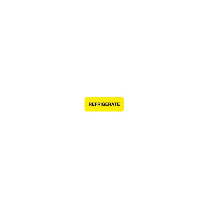 LABEL - 2 X 3/4 - REFRIGERATE - IV114-J