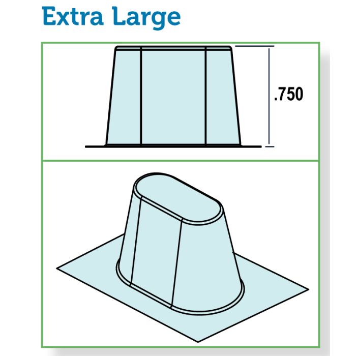 BLISTER - 31 DAY - EXTRA LARGE - 1000/CASE - J200-52
