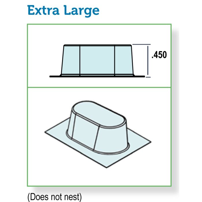 BLISTER - 32 DOSE UNIT DOSE - PERFORATED - EXTRA LARGE - 1000/CASE - J201-13XL