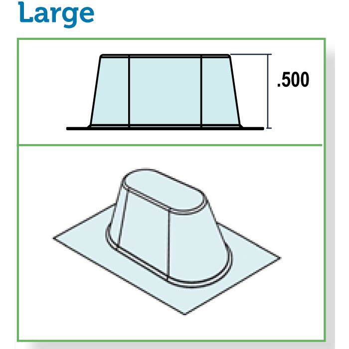 BLISTER - 32 DOSE - PERFORATED - LARGE - 1000/CASE - J201-13