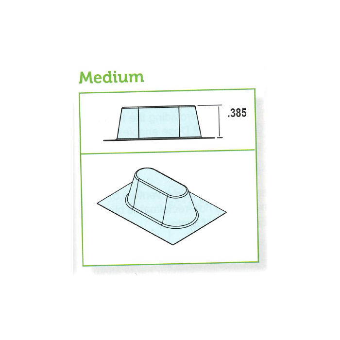 BLISTER - 30 DAY HEAT SEAL - AMBER - MEDIUM - 1000/CASE - J203-32