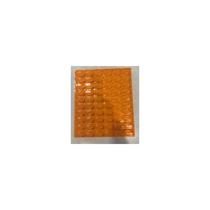 BLISTER - 60 DOSE HEAT SEAL - AMBER - 1000/CASE - J203-60