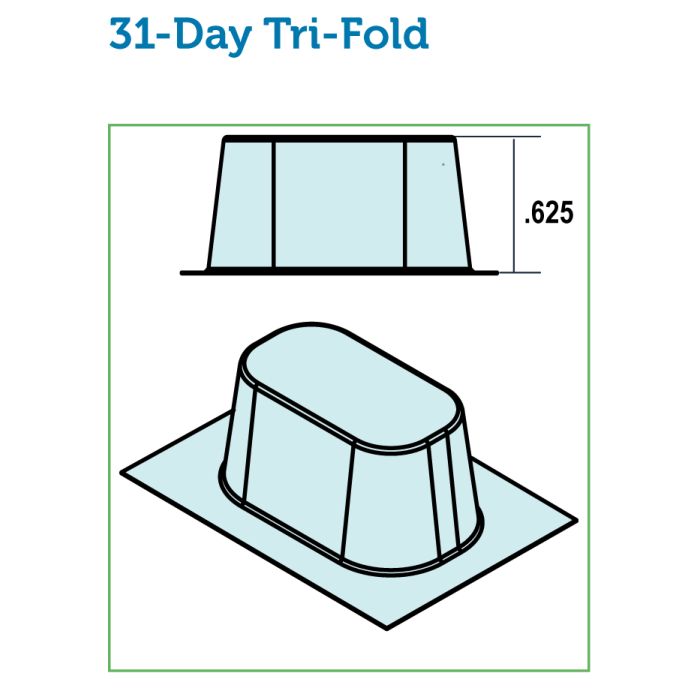 BLISTER - 31 CAVITY MULTIMED - 250/CASE - J204-10