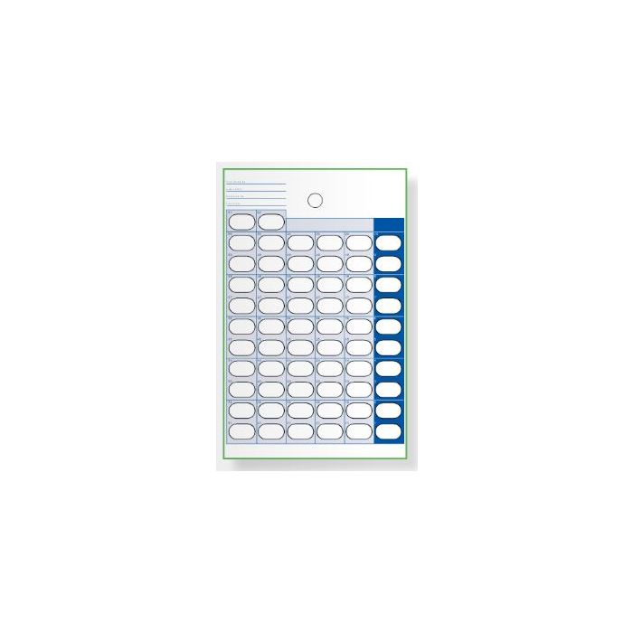 CARD AND BLISTER - 62 DOSE 1-PIECE COLD SEAL - 250/CASE - J300-41