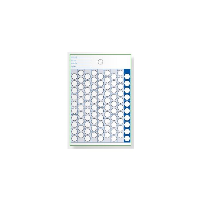 CARD AND BLISTER - 90 DAY COLD SEAL 1-PIECE - 250/CASE - J300-42