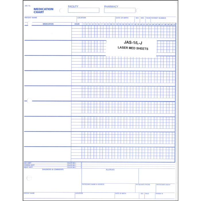 LASER MEDSHEET - 2000/CASE - JAS-1/L-J